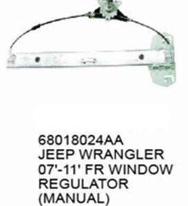 Alternative view of Window Regulator